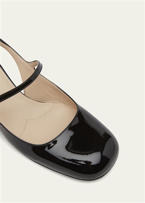 mary jane slingback pumps.